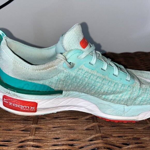 NIKE-INVINCIBLE RUN 3-ZOOM X-JADE ICE -WOMENS SIZE 10 - Picture 5 of 15